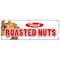 Signmission ROASTED NUTS BANNER SIGN fresh hot signs stand peanuts chestnuts salted B-72 Roasted Nuts - alternate 1